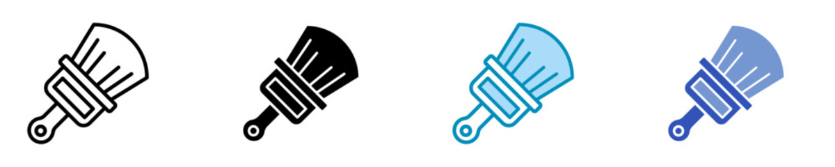 Paint  Icon Set Multiple Style Collection