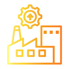 revolution Line Gradient Icon