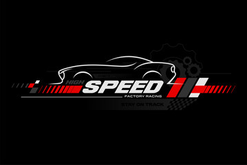racing speed graphic