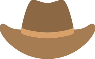 Classic Brown Cowboy Hat