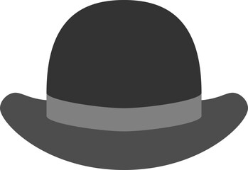 Classic Bowler Hat Icon