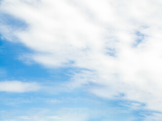 Obraz premium Sky cloud blue nature background paronama web cloudy summer winter season day, light beauty horizon spring brigth gradient calm abstract backdrop air nature view wallpaper landscape environment