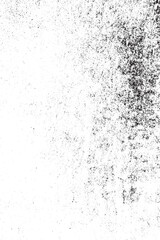Distressed Black and White Grunge Texture Overlay, Abstract Scratched Surface Background
