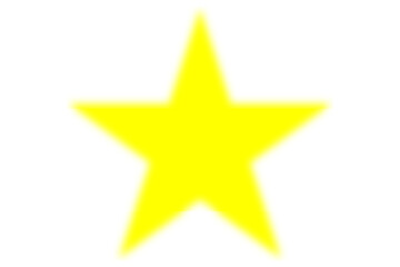 Fototapeta premium Star vector logo, alone, yellow star 