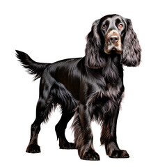 Gordon Setter AI Generated Image