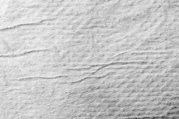 Png wrinkled paper towel texture, transparent background