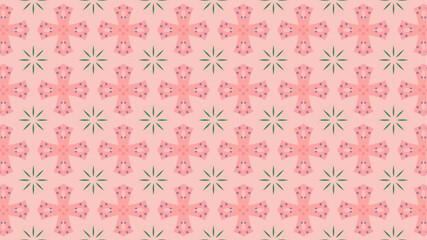 Floral Great pattern design for textile, stationery, and wallpaper.
