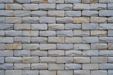 Obraz premium The aged, textured surface of the old red brick wall creates a classic architectural pattern