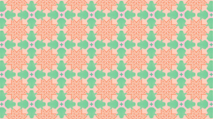 Floral Great pattern design for textile, stationery, and wallpaper.
