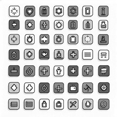 Healthcare and Medical Icon Set