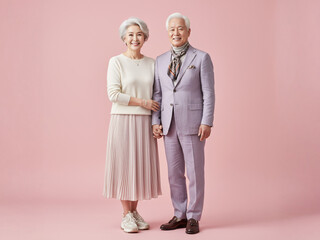 Timeless Love: A Senior Couple in Their 70s Golden Years Together: Real-Life Lifestyle Portrait