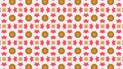 Floral Great pattern design for textile, stationery, and wallpaper.