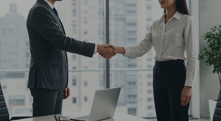 Partnership and Agreement Handshake