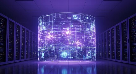 Data Center Technology Visualization.