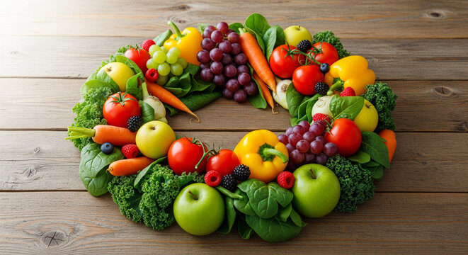 World food day healthy eating concept - Powered by Adobe