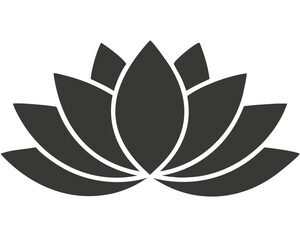 vector illustration of a lotus flower