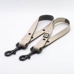 Camera Straps Beige with Black Connectors