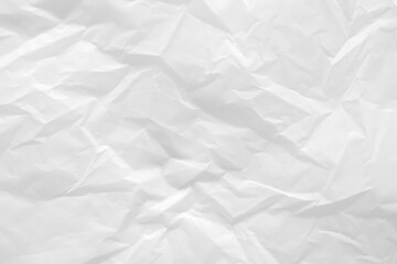 White transparent plastic bag texture background