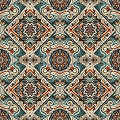 seamless pattern with paisley