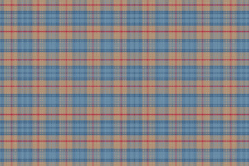 Tartan plaid pattern with texture. Vector illustration.