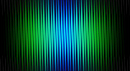 Abstract background with vertical lines in green and blue colors for presentation