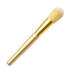 Makeup brush isolated on transparent background