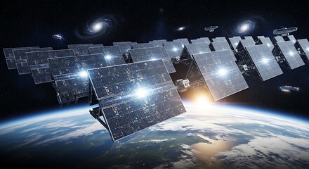 Space Satellite Array System.