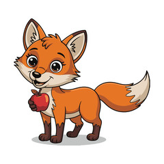red fox cartoon