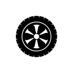 Fototapeta premium Mountain car tires vectors design