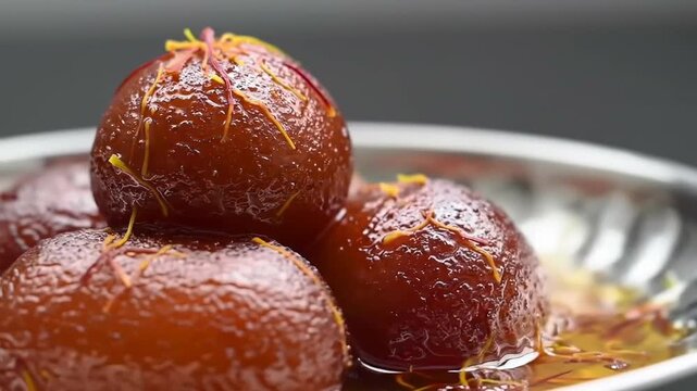 gulab jamun indian dessert sweet dish traditional food