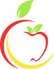 Fruit Logo Design Element