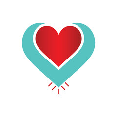vector illustration of a heart