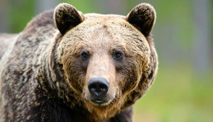 Fototapeta premium Close-up of a brown bear