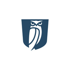 Wise Owl Logo Design A Majestic Emblem of Knowledge and Wisdom