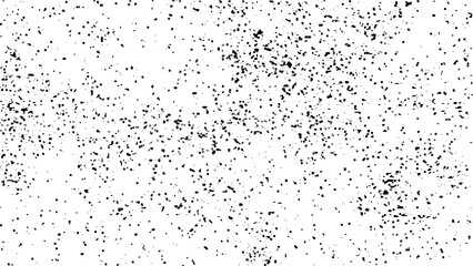 Distressed white grainy halftone texture. Dust overlay textured, Black and white seamless pattern effects and rusted black background. Vector illustration

