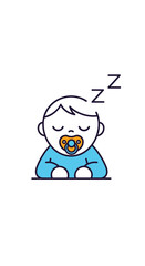Sweet dreams little one peaceful slumber for your adorable baby gentle repose overnight