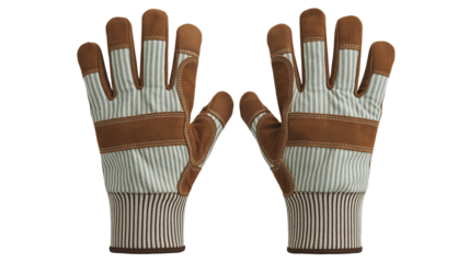 Durable work gloves for protection and grip during demanding tasks