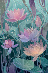 seamless floral pattern