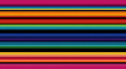 Horizontal rainbow stripes (1)