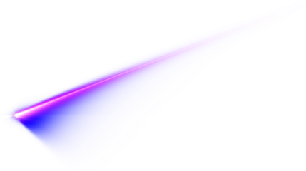 Vibrant blue and pink laser beam effect . light effect.