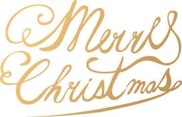 クリスマス　カリグラフィー　文字　英語　飾り　あしらい　デコレーション　手描き　イラスト素材