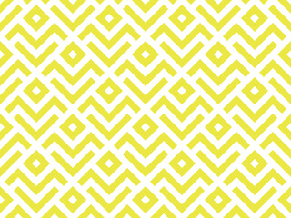 Abstract geometric pattern. A seamless vector background. White and yellow ornament. Graphic modern pattern. Simple lattice graphic design