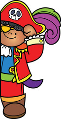 Side Peeker Kids in Halloween Costume