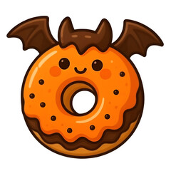 halloween pumpkin isolated on white