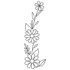 Harmony petal spiral mandala coloring book page