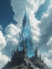 Crystal Castle in the Clouds