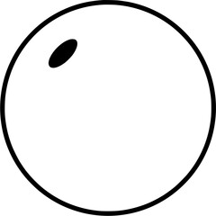 Ball Silhouette Vector | Sports, Play, Game, Round Shape Icons