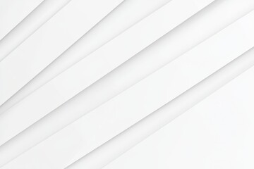 Obraz premium A minimalist composition featuring overlapping white strips, creating a clean and modern aesthetic with subtle shadows.