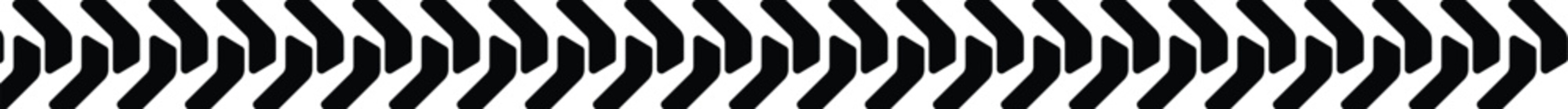 Tire tread pattern with curved arrow line design for vehicle wheel grip, rubber track texture, and automotive surface detail, transparent background © Muhammad