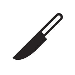 Kitchen Knife Line Icon of Kitchenware and Utensils Icon Set
